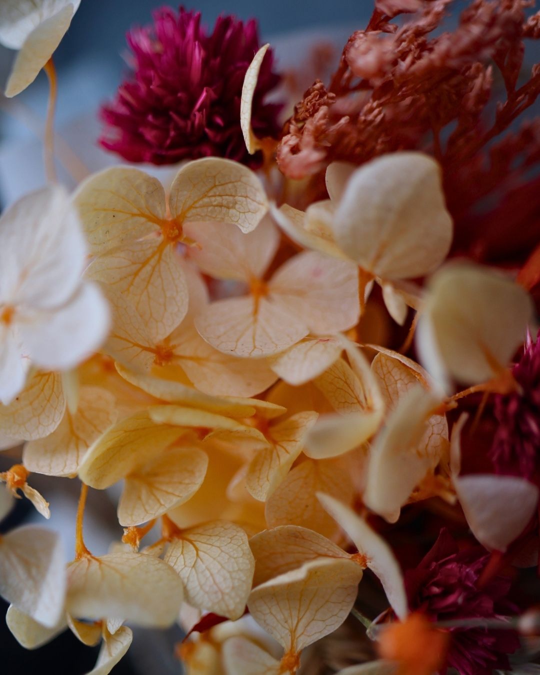 Orange Floral Car Freshener
