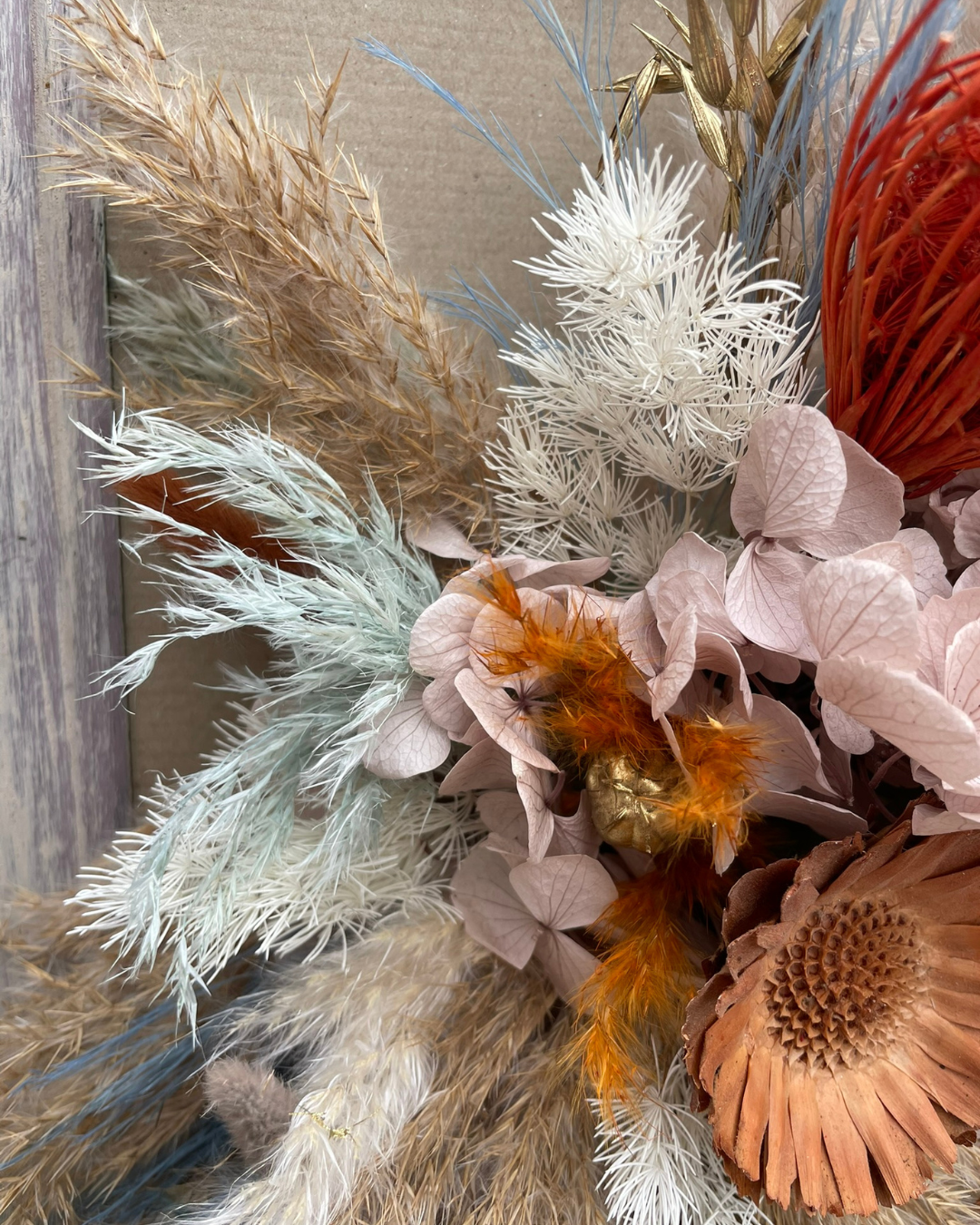 Luxury Dried Flower Wall Hanging