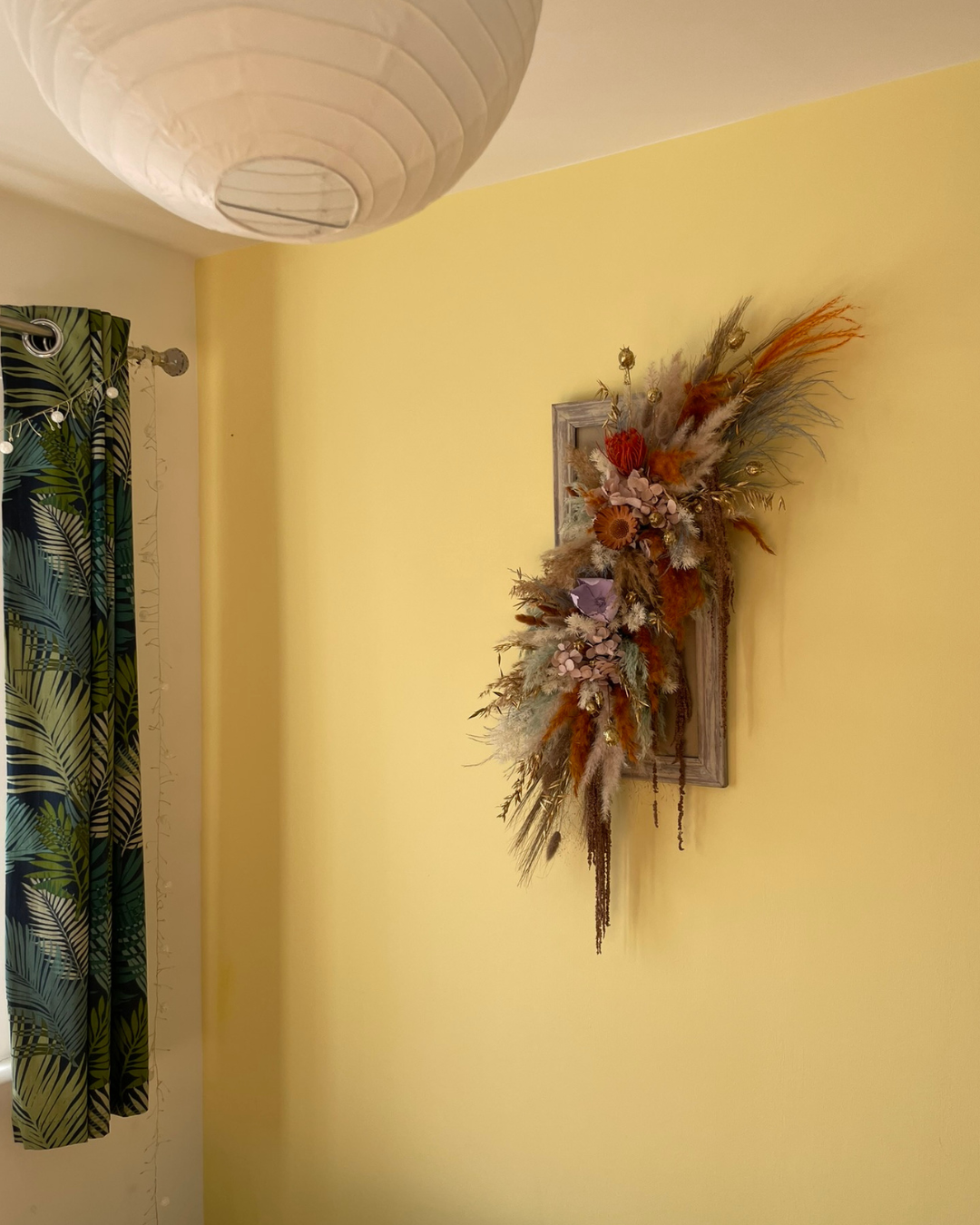Luxury Dried Flower Wall Hanging