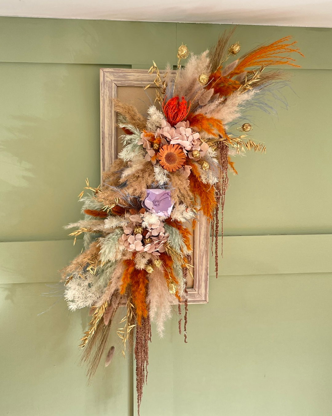 Luxury Dried Flower Wall Hanging