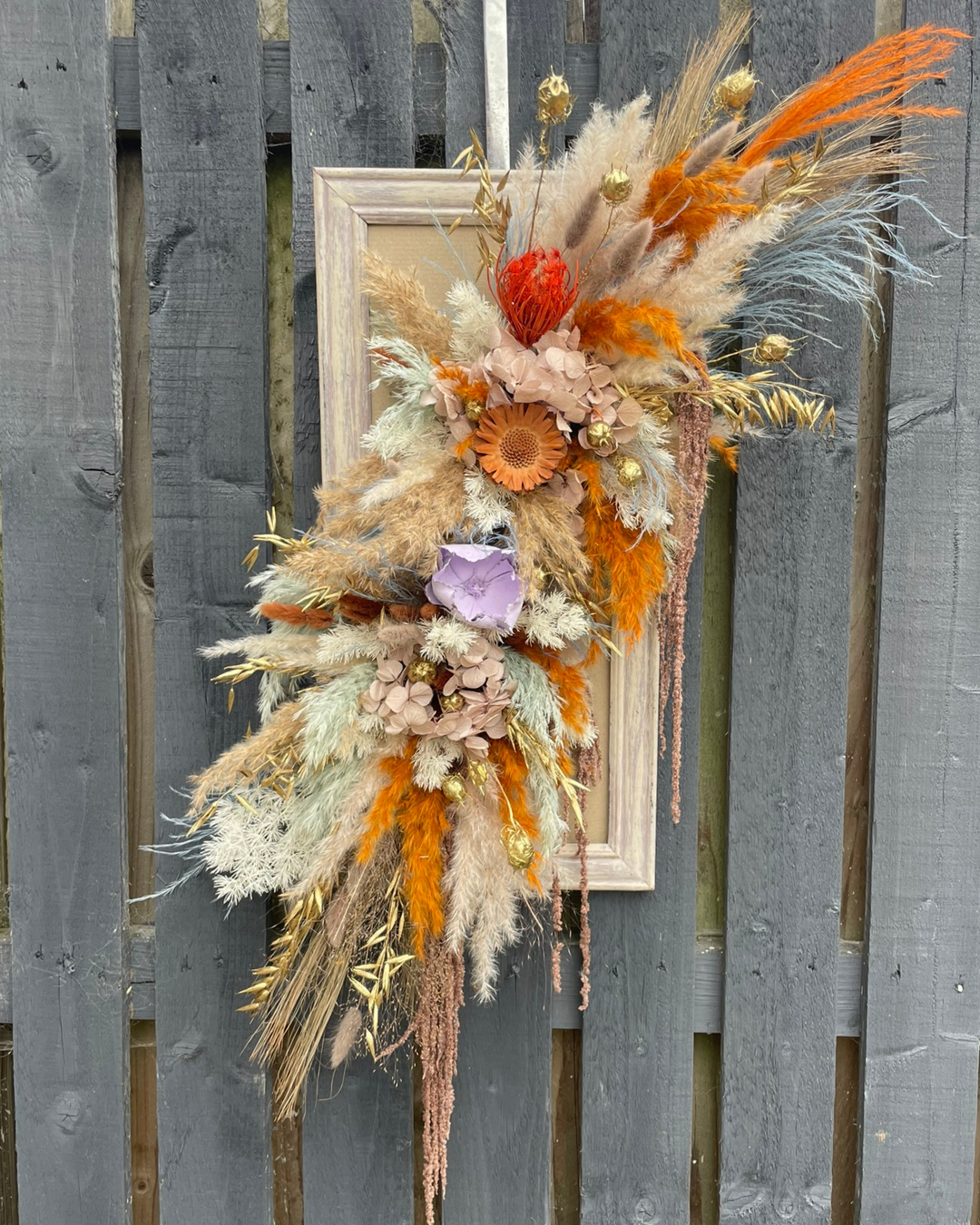 Luxury Dried Flower Wall Hanging
