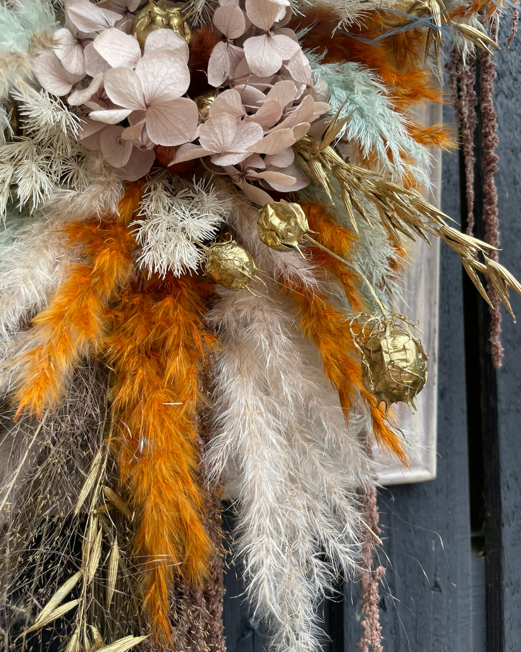 Luxury Dried Flower Wall Hanging