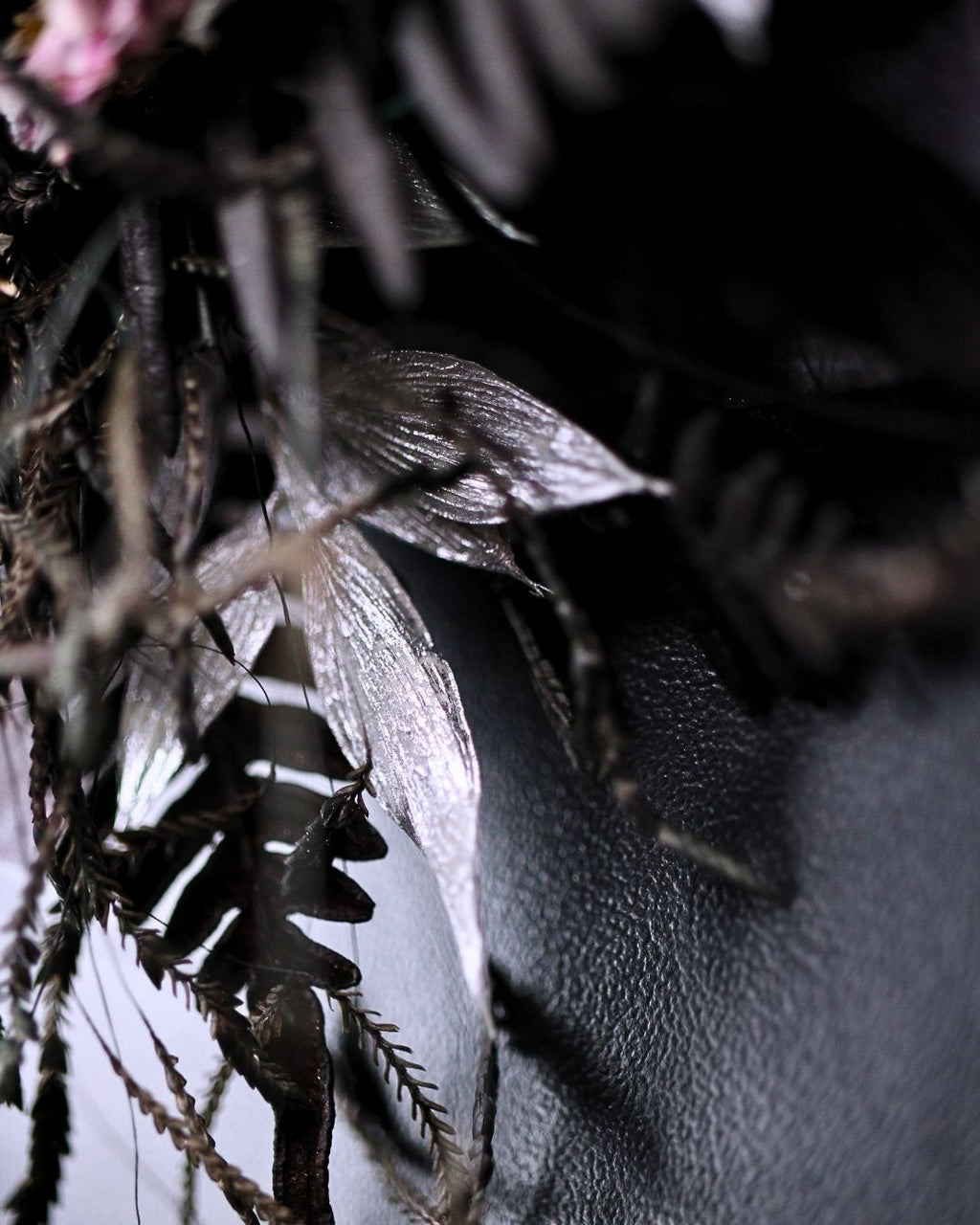 Dark Floral Car Freshener