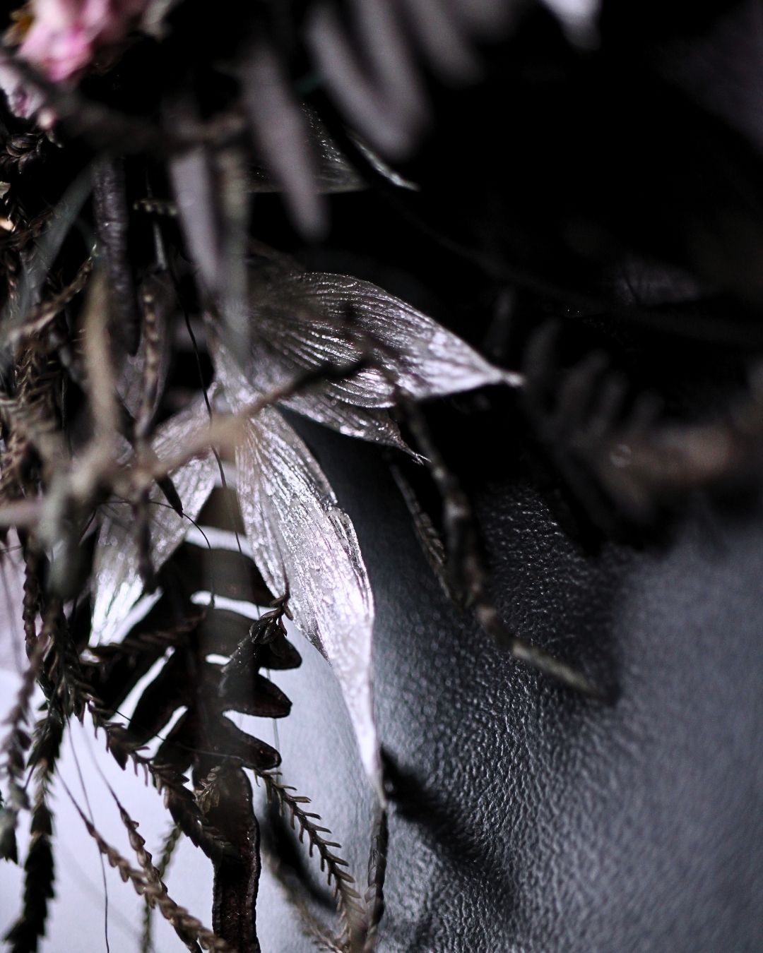 Dark Floral Car Freshener