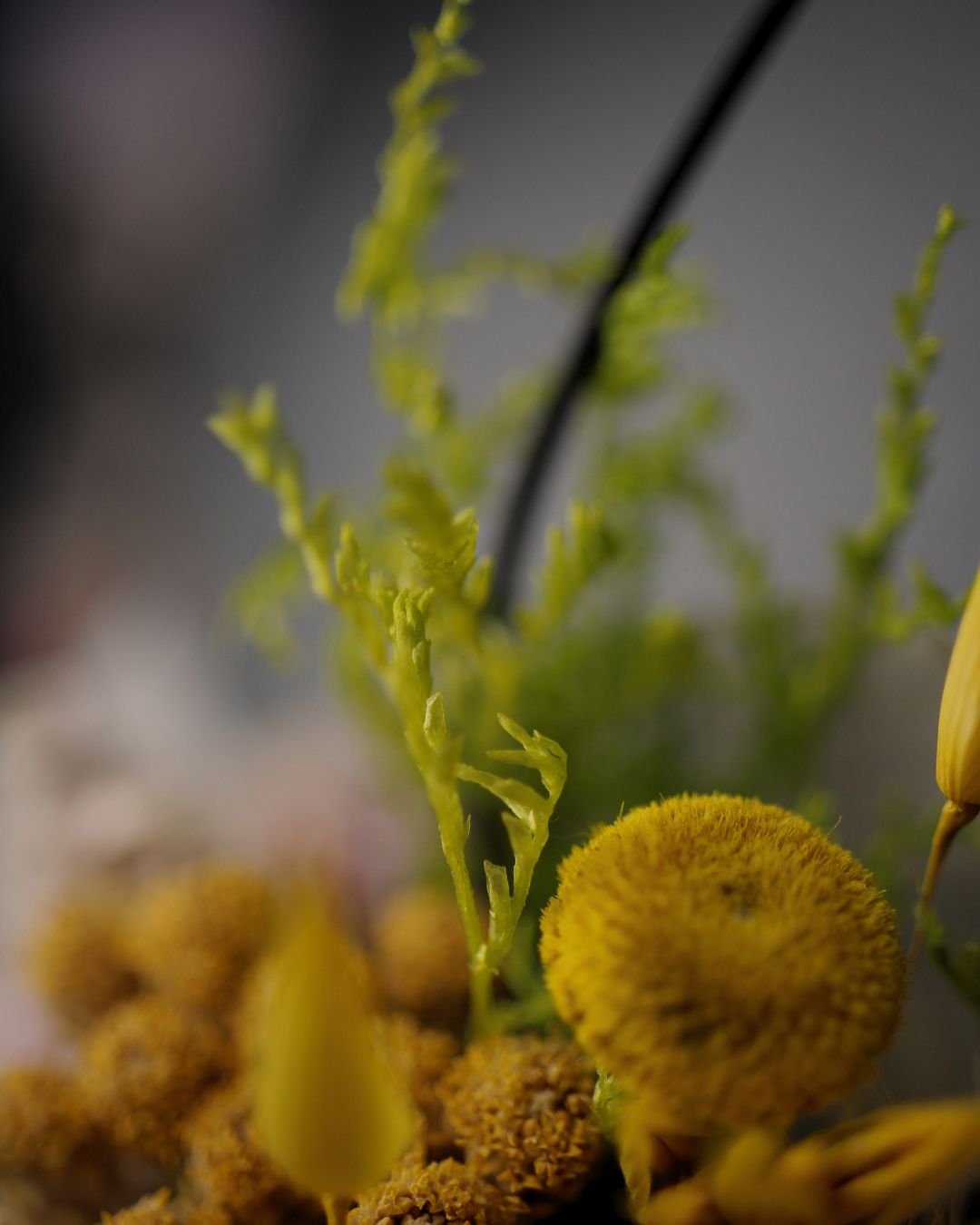 Yellow Floral Car Freshener