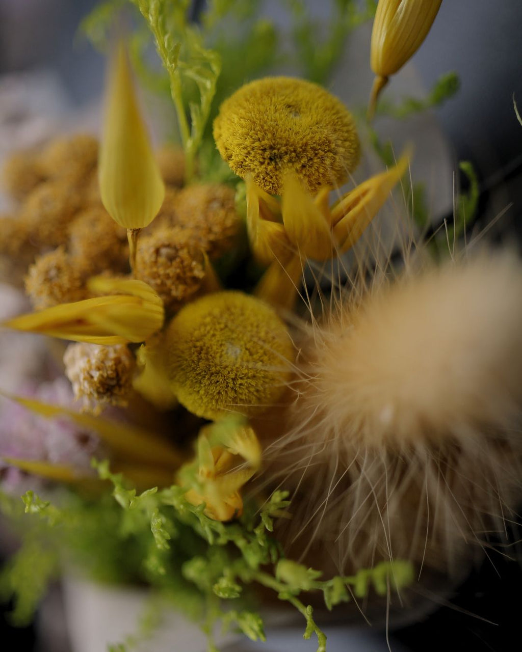 Yellow Floral Car Freshener