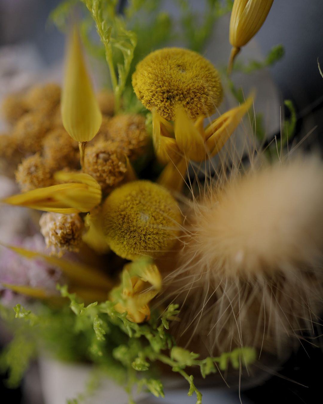 Yellow Floral Car Freshener