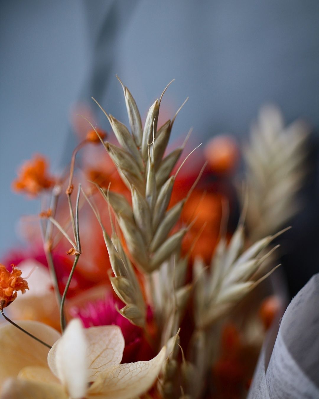 Orange Floral Car Freshener