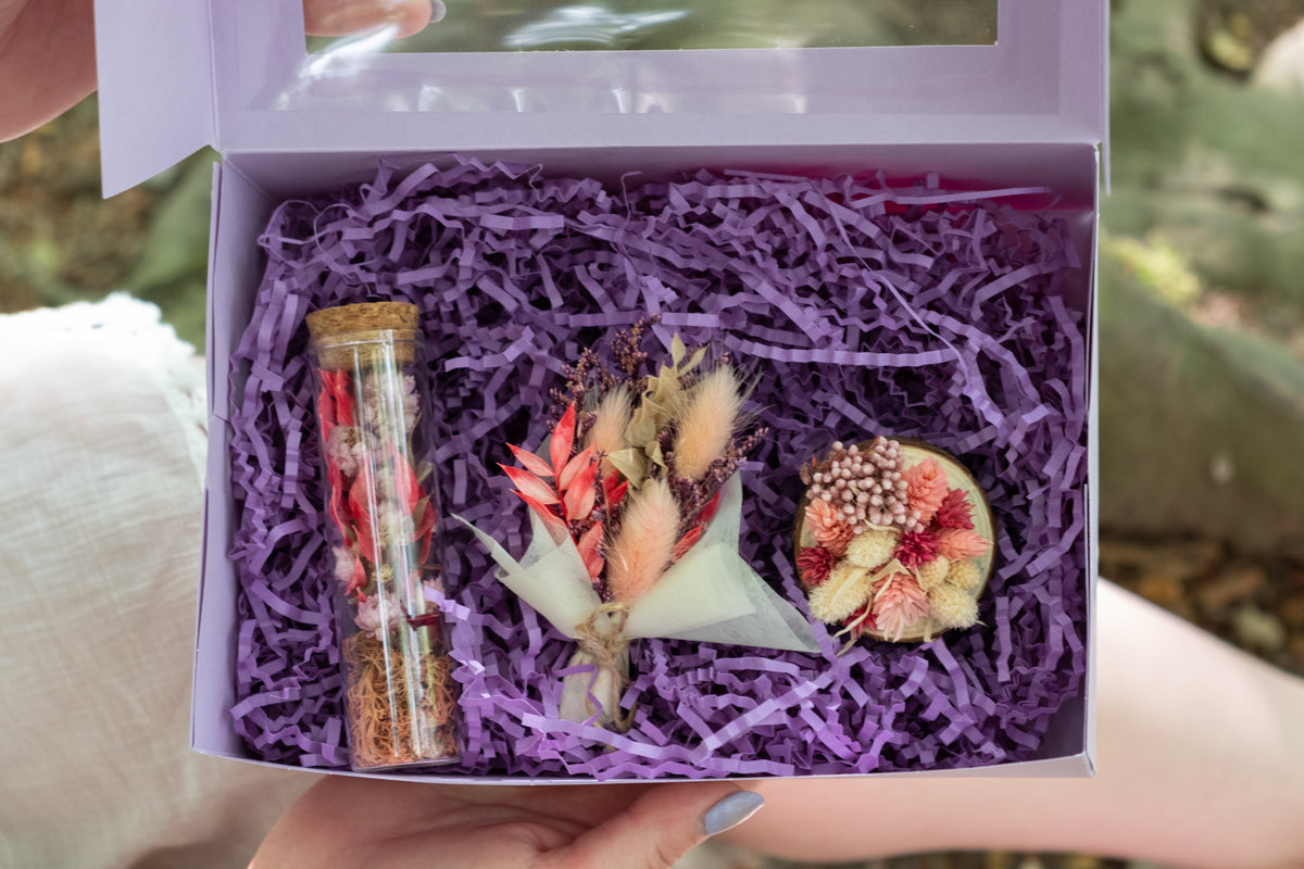 Dried Flower Gift Box