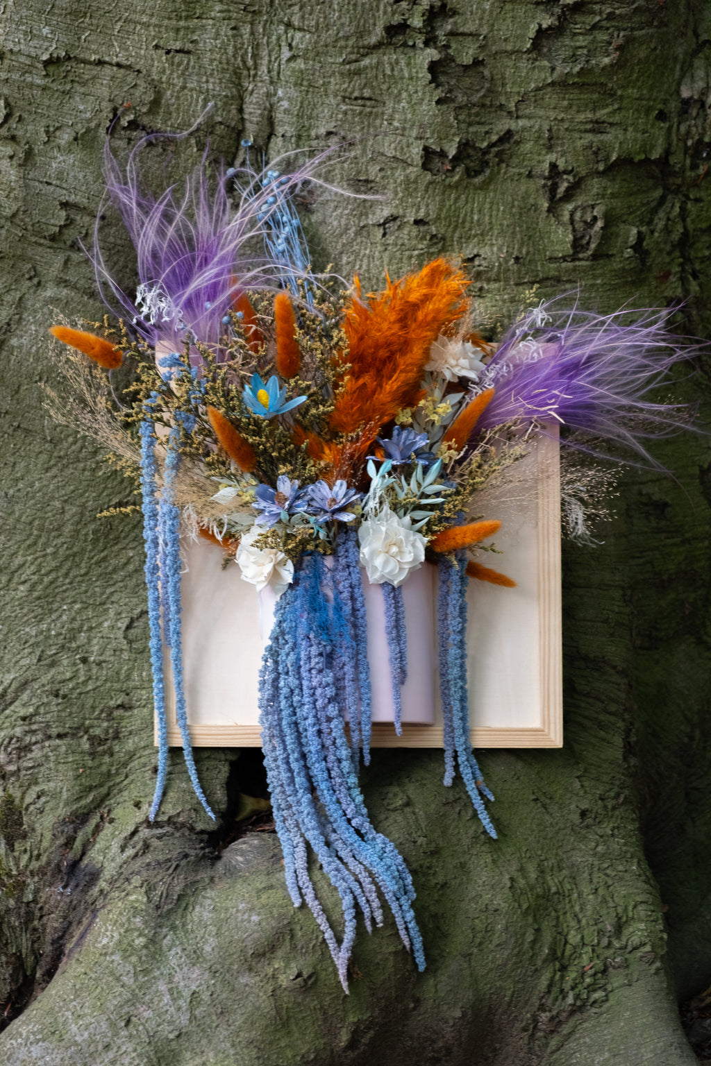 3D Dried Flower Wall Art