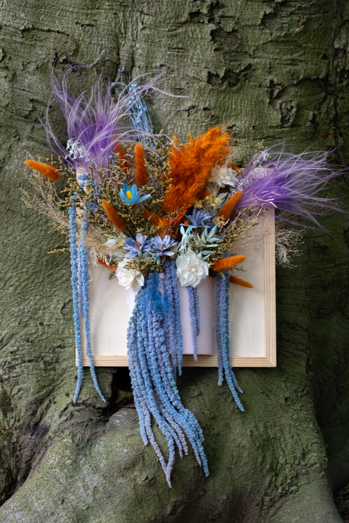 3D Dried Flower Wall Art