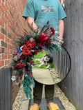 Fantasy Dried Flower Mirror Garland