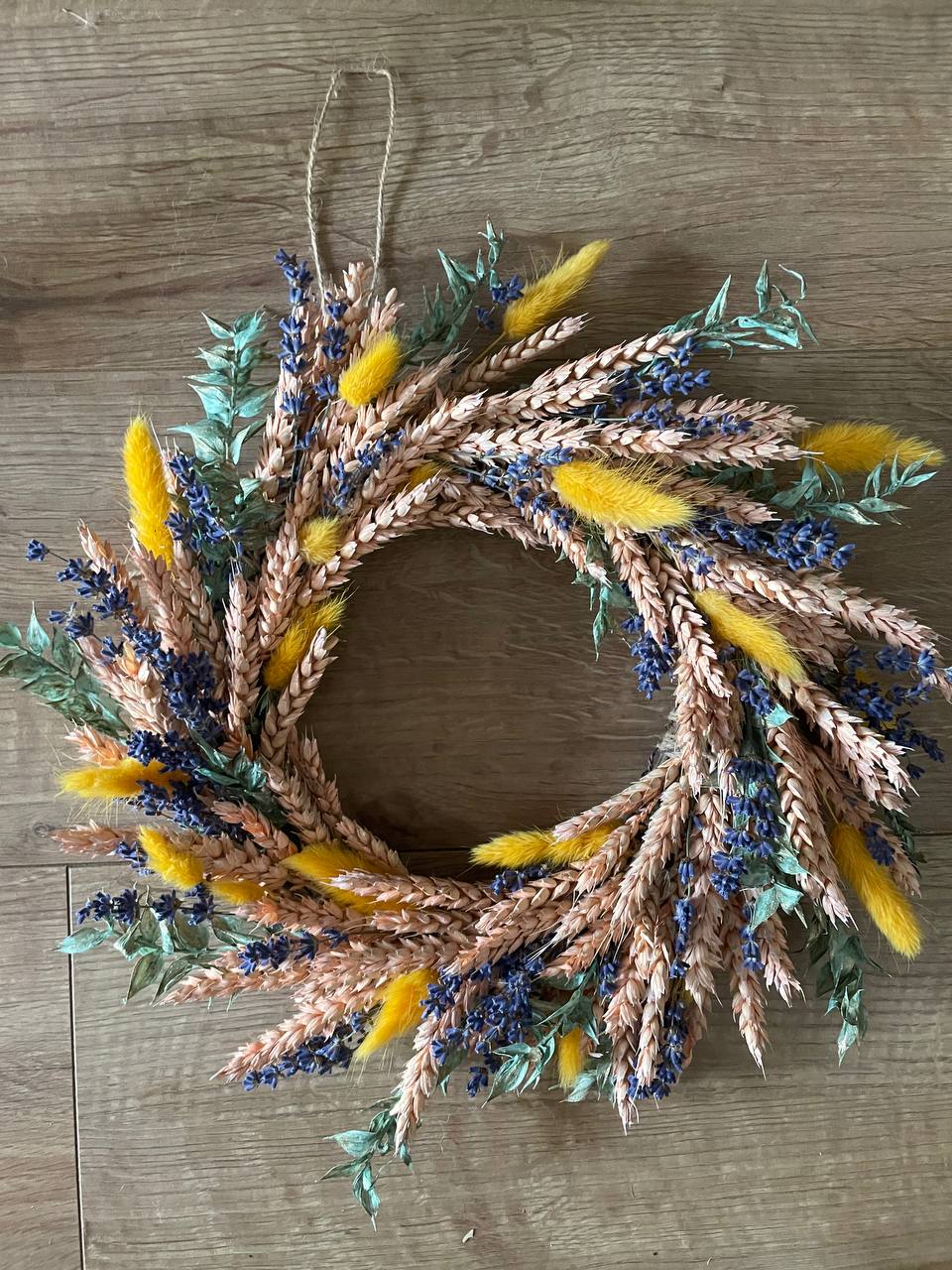 Summer Dried Flower Wreath