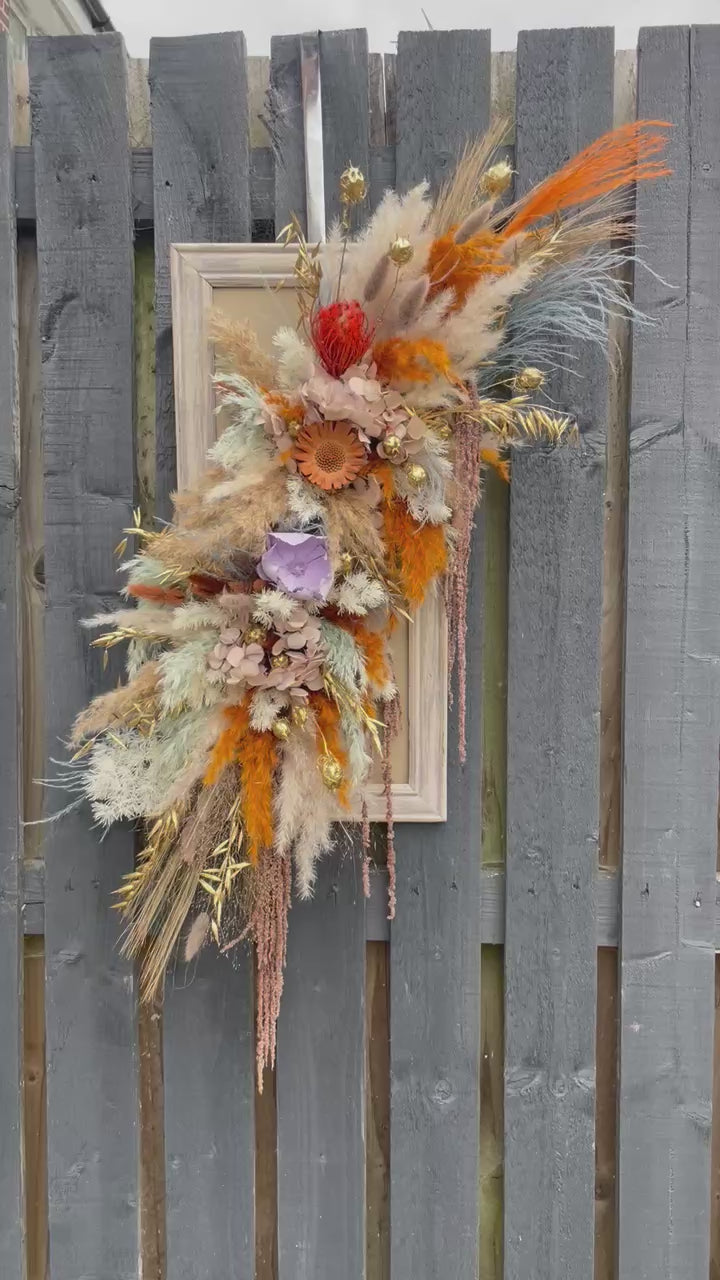 Luxury Dried Flower Wall Hanging