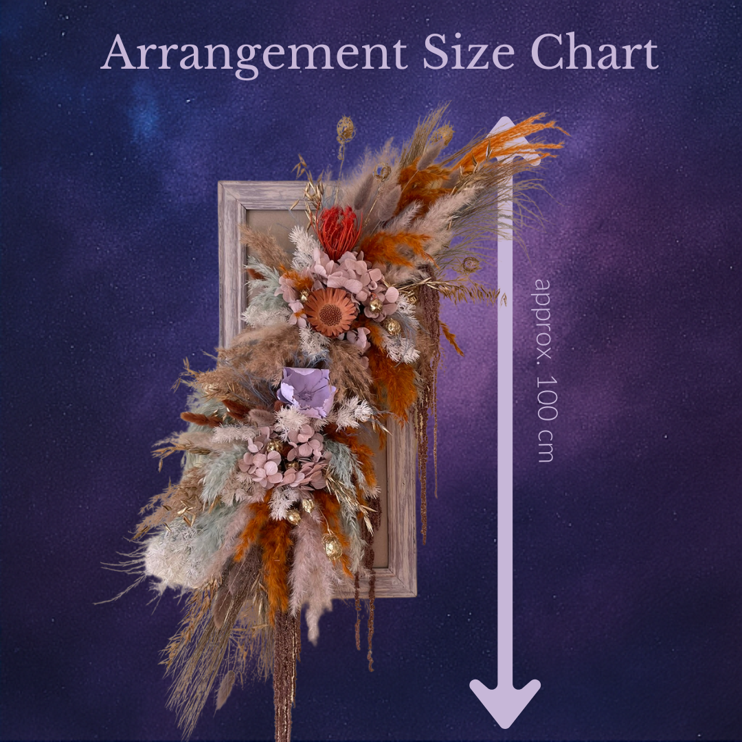 Luxury Dried Flower Wall Hanging